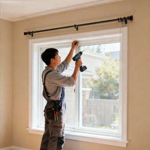 专业团队上门标准化安装